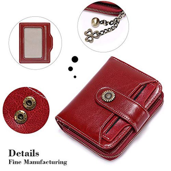 Woman Wallet Stylish Fringed Zipper Card Holder Coin Purse