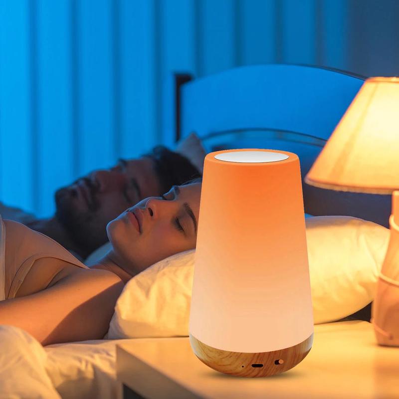 Touch Control USB Night Lamp LED Battery Smart Induction Dimmer Smart