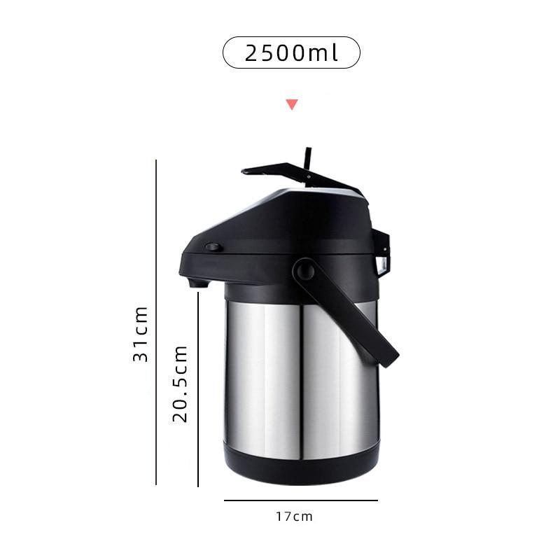 Airpot hot and cold beverage dispenser