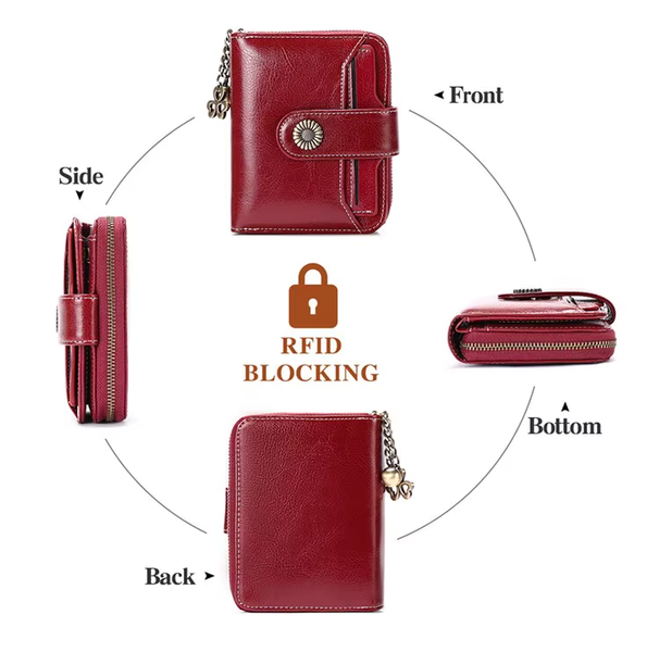 Woman Wallet Stylish Fringed Zipper Card Holder Coin Purse