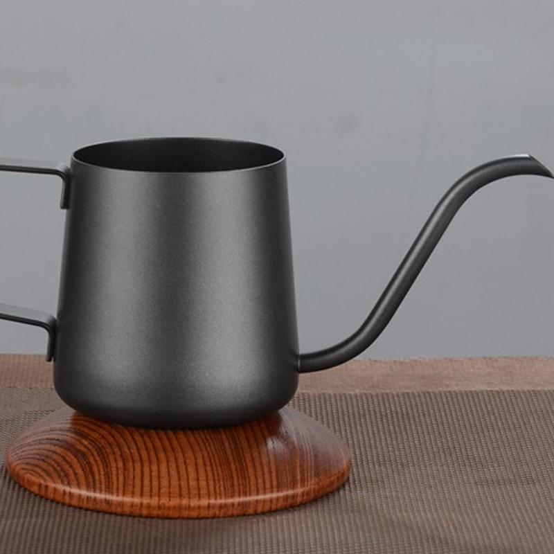 250ml long pouring stainless steel narrow neck Pot