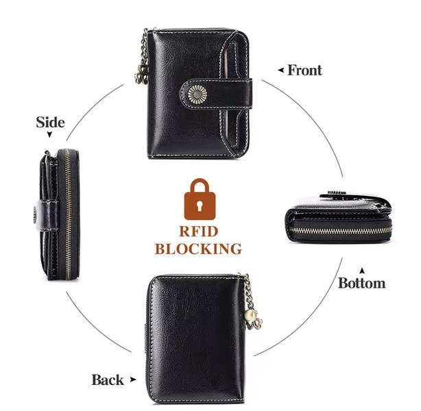Woman Wallet Stylish Fringed Zipper Card Holder Coin Purse