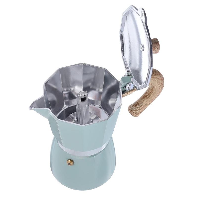 Aluminum Italian Coffee Maker Mocha Espresso Percolator Pan Top Pot 15