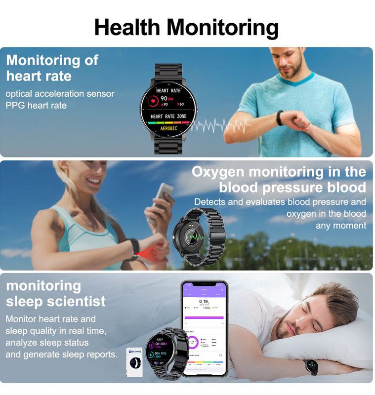 Smart Watch For Men & Woman Waterproof