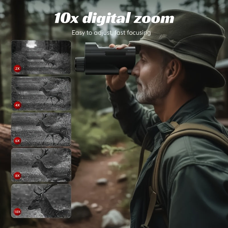 10X Zoom Digital Night Vision Monocular