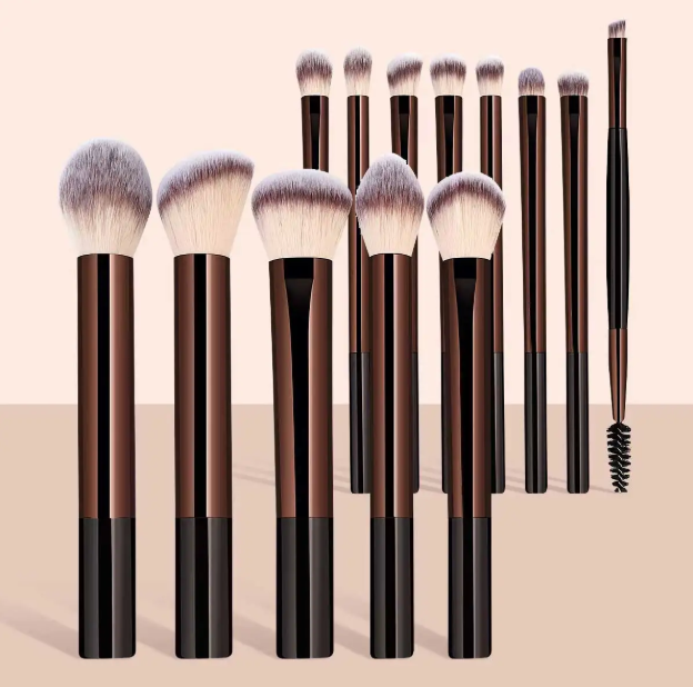 Makeup Brush Set Foundation Concealer Powder Eyeshadow Blush - 13 PCS