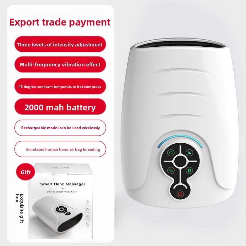 Hand massager, wrist, palm, joint, finger, acupoint heating and application, comfortable and soothing hand massage device, home use