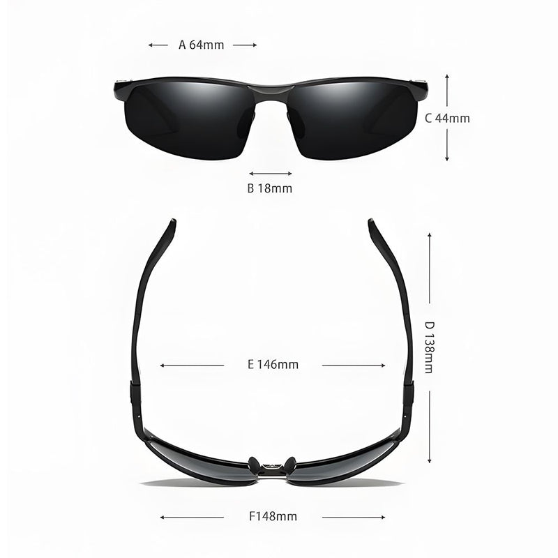 Polarized Sports Sunglasses for Men – UV400 Protection