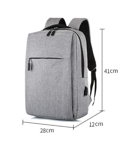 Student Backpack, Computer Waterproof Backpack with USB Charging