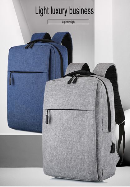 Student Backpack, Computer Waterproof Backpack with USB Charging