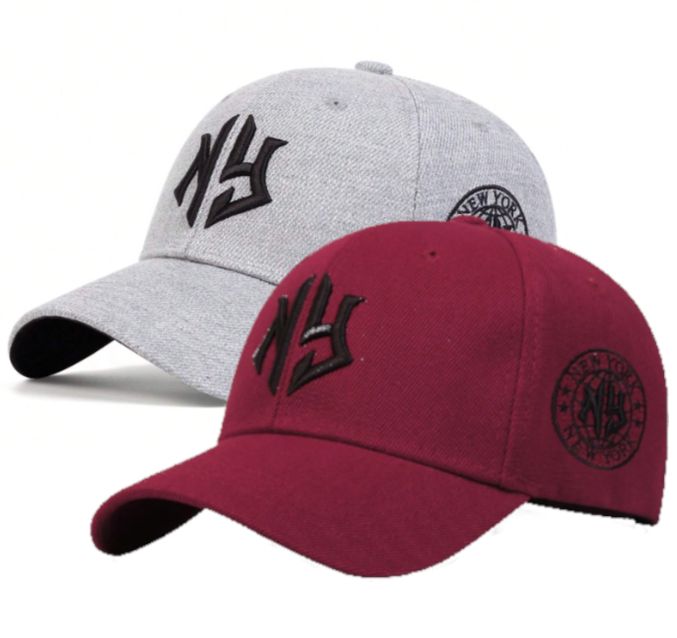 NY Embroidered Baseball Cap