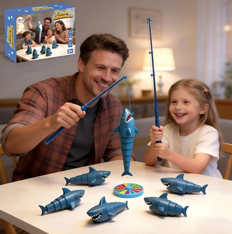 Fishing Master Parent-Child Interactive Shark Board Game Toys Children's
