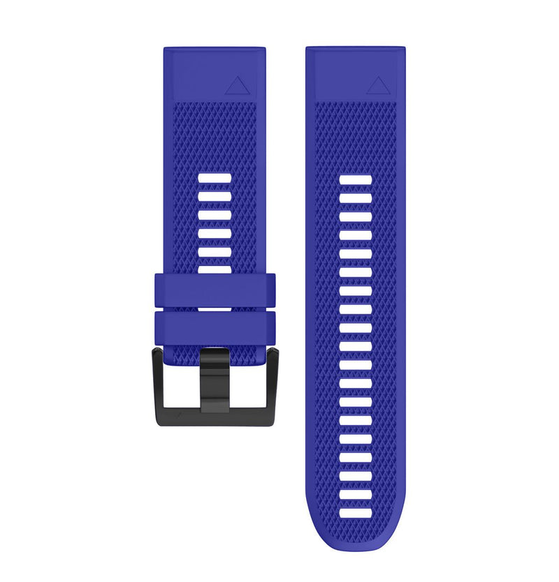 Quick Release Silicone Sports Band Strap for Garmin Fenix 6X/5X/3 26mm
