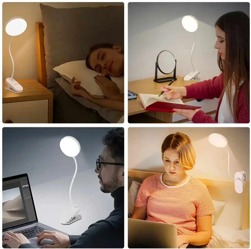 Table Lamp Rechargeable Read Lamp 3 Modes Dimming Eye Protection Light
