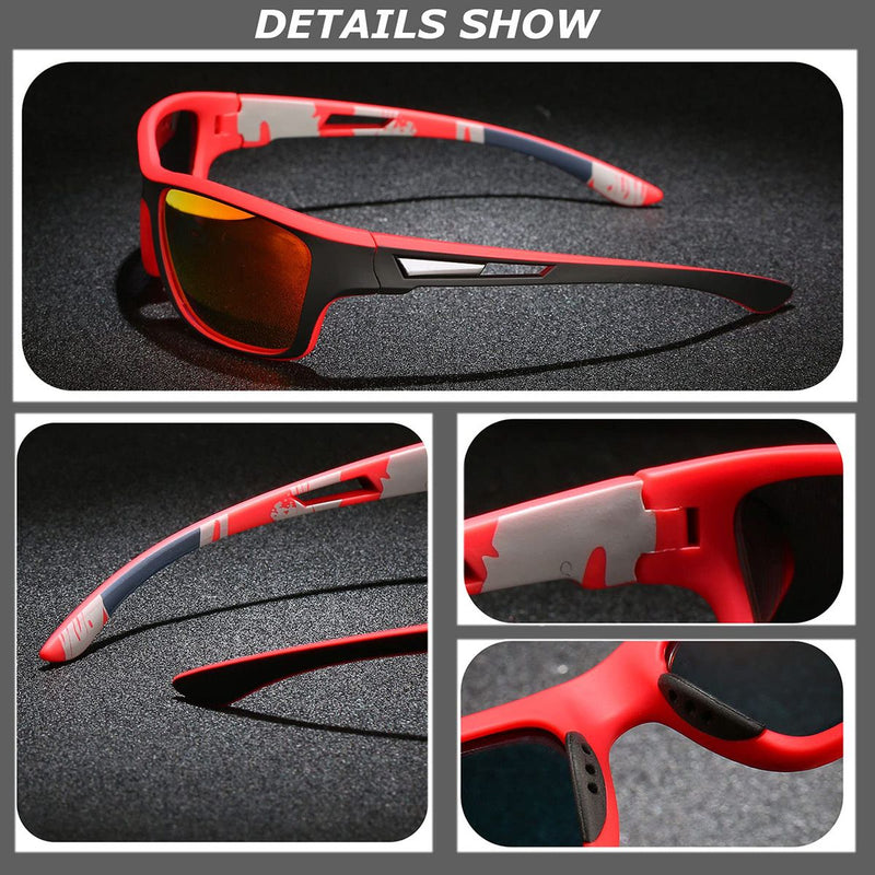 Polarized Sport Sunglasses – Ultralight Comfort with UV400 Protection