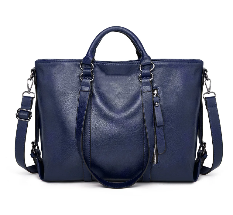 Women's Vintage Soft Leather Crossbody Handbag