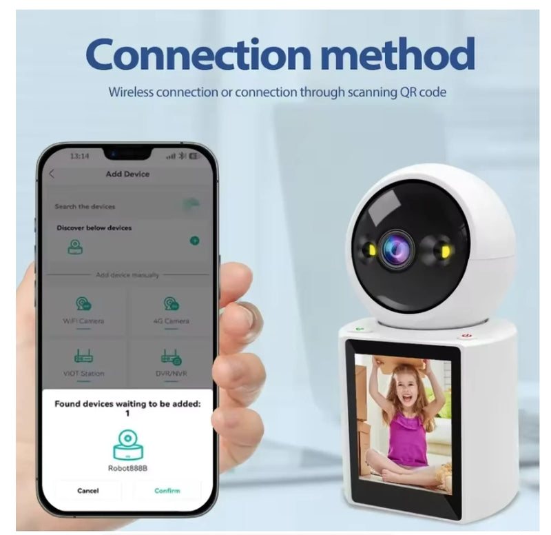 Home Security Camera Dual Audio Video Call Intelligent Surveillance Camera