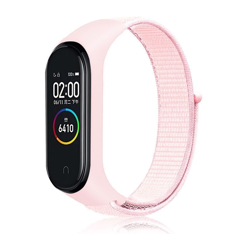 Nylon Weave Watch Strap Compatible with Xiaomi Mi Band 7