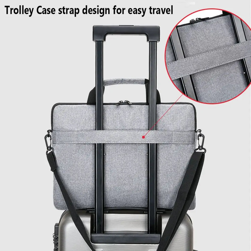 15.6 inch Laptop Handbag Sleeve Case Ultra Thin Notebook Cover Pouch Shoulder Bag
