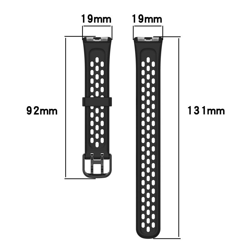 2 PACK Silicone Strap Compatible With Huawei Band 8/9/10 NFC
