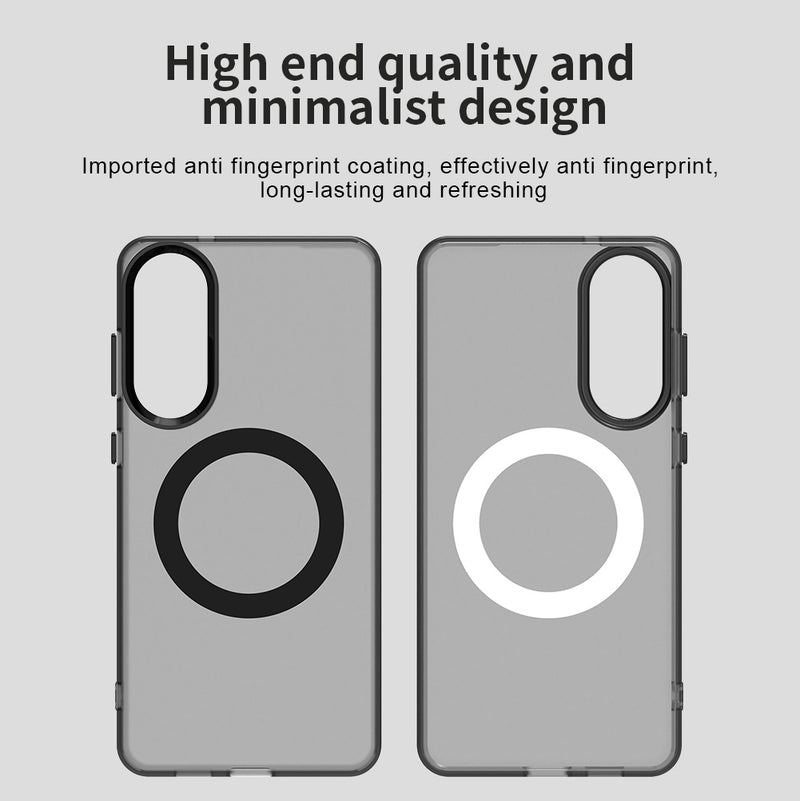Phone Case for Samsung Galaxy S25 Edge, Compatible with Magsafe,Shockproof Magnetic Case Cover