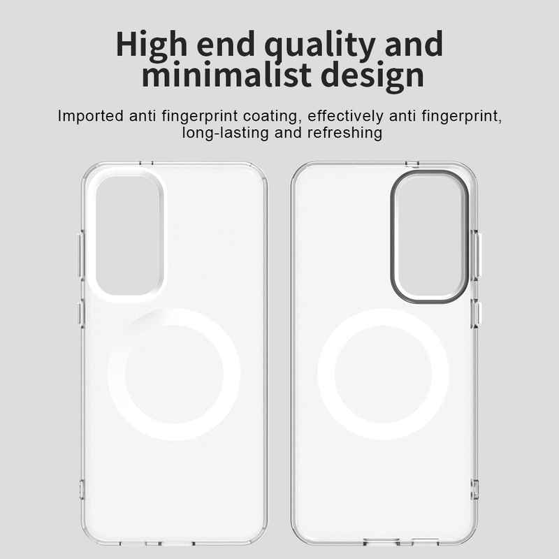 Phone Case for Samsung Galaxy S25 FE, Compatible with Magsafe,Shockproof Magnetic Case Cover