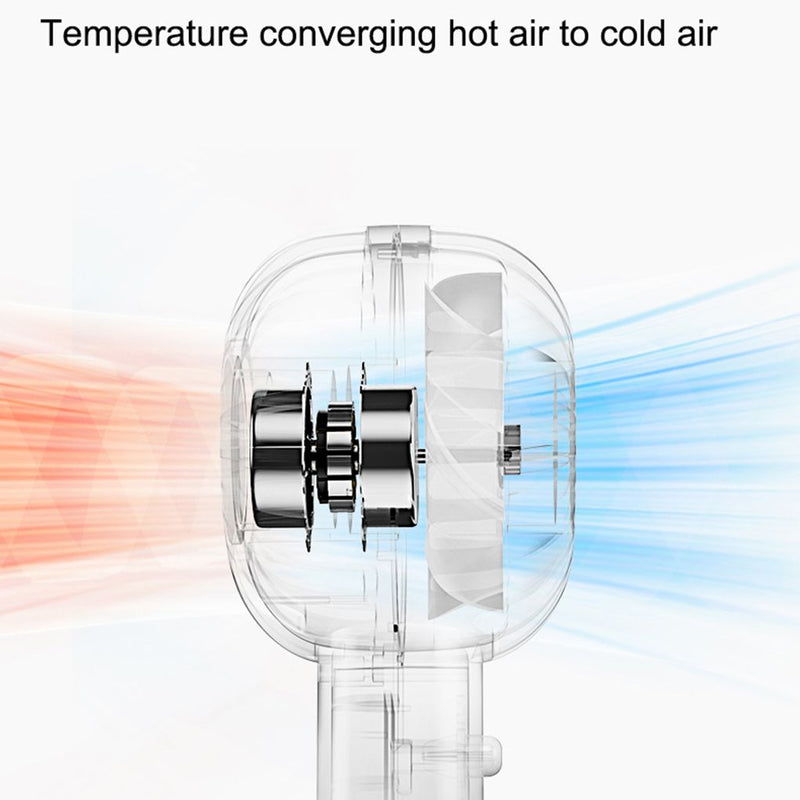 Portable Handheld Fan Small Cooling USB Rechargeable Mute Handheld Fan