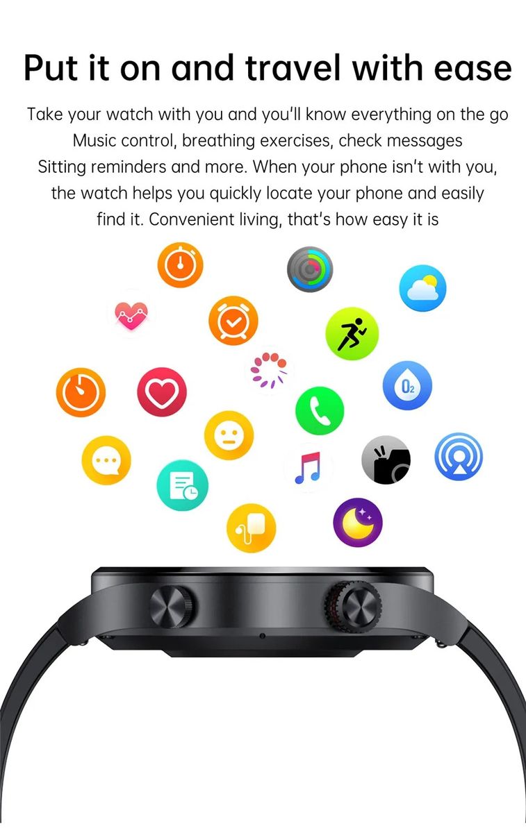 Multi-Functional Wireless NFC Access Control Smart Watch