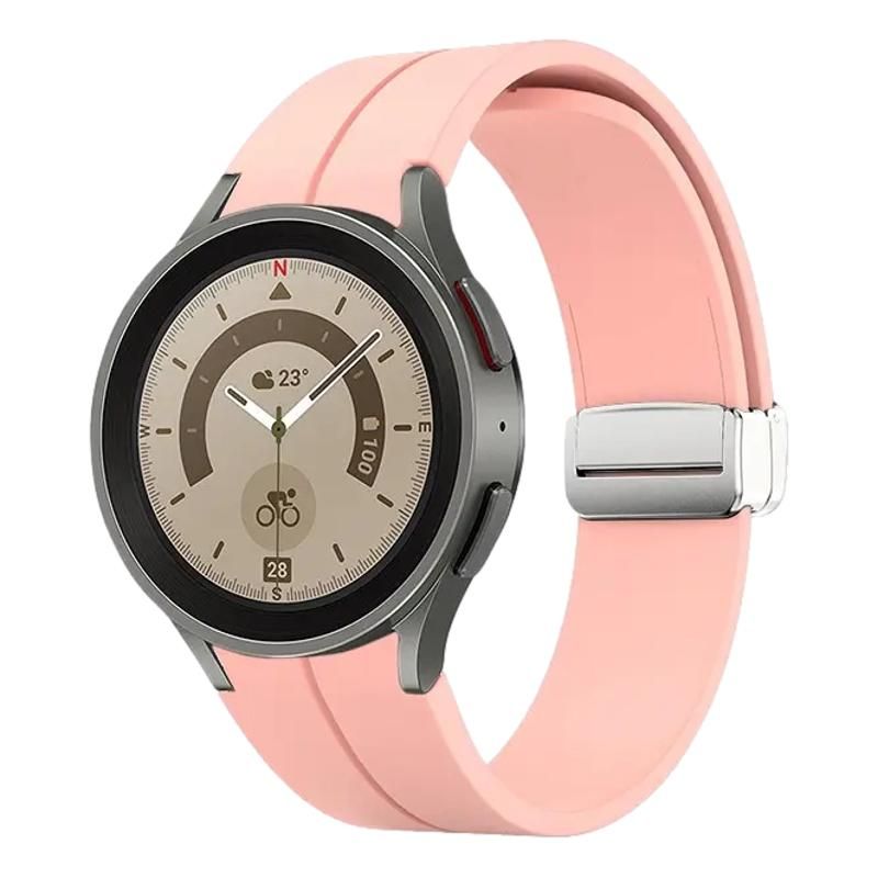 20mm Sil Magnetic Buckle Silicone Band compatible with Samsung Galaxy Watch