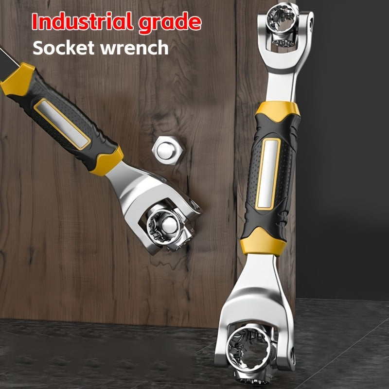 52-in-1 Socket Wrench Set – 360° Rotating Head for Auto & Home Repair