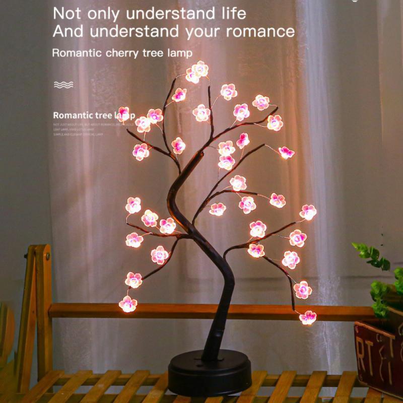 Cherry Blossom Tree Lamp LED