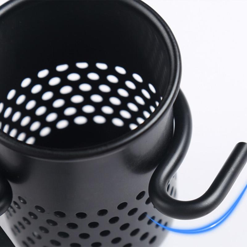 Hairdryer Holder Bathroom Space Organizer Aluminum Wall Holder