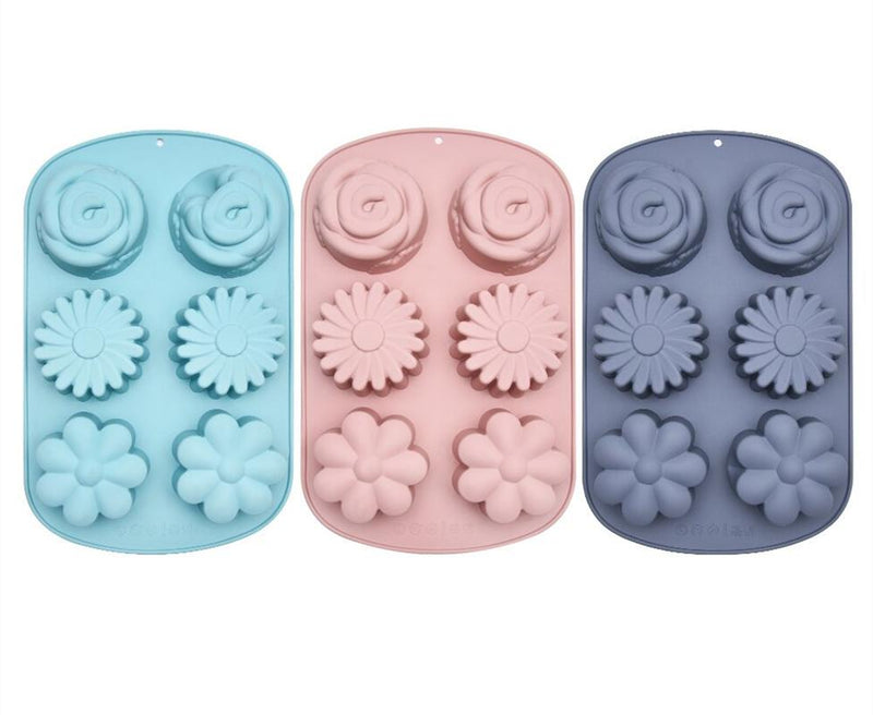 Silicone Cake Moulds High Temperature Resistance Cake Cream - 1 Set