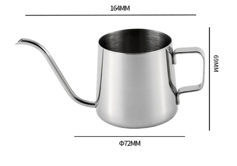 250ml stainless steel coffee pot kettle drip