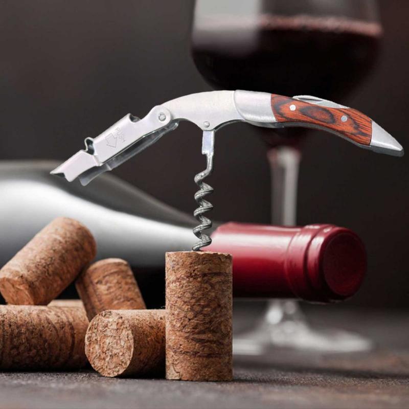 Wine bottle openers stainless steel wine opener corkscrew portable