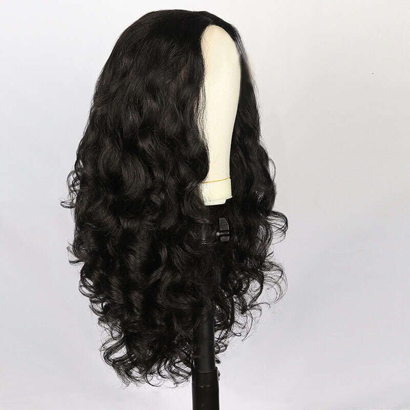 Synthetic Full Water Wave Wig For Women Yaki Fluffy Hair
