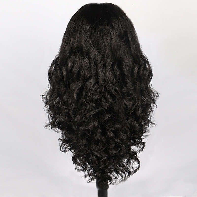 Synthetic Full Water Wave Wig For Women Yaki Fluffy Hair