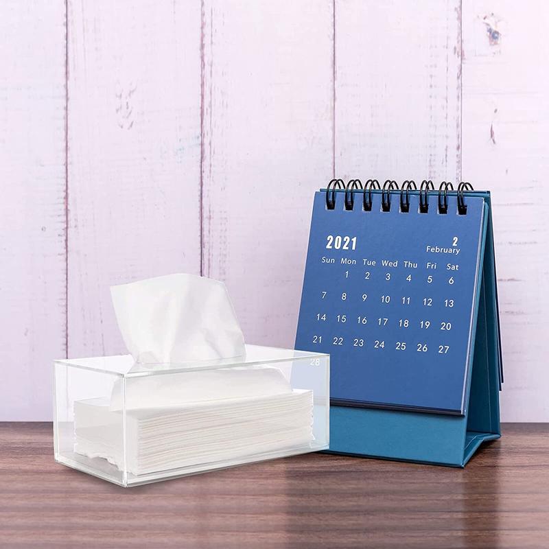 Tick Pan Fashion Bathroom Towel Box Elegant Transparent Acrylic
