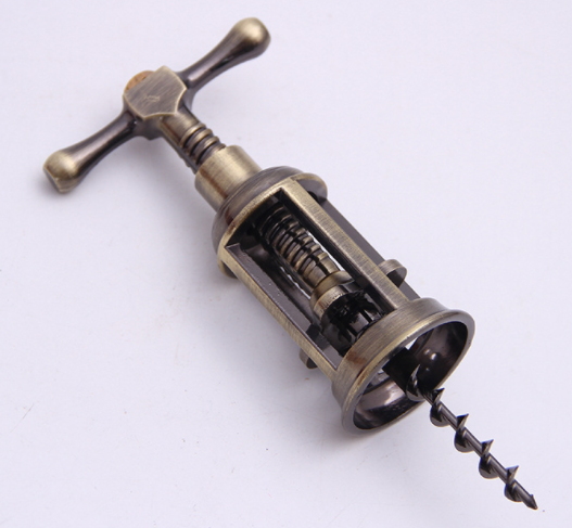 Classic Retro Red Wine Bottle Opener Zinc Alloy Bottle Cork Remover