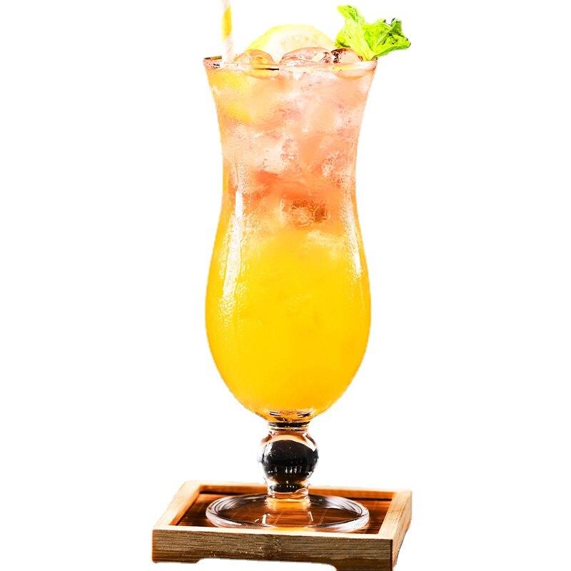 Cup with your own ideas Creative Green Blue Base Cocktail Brand with 485 ml