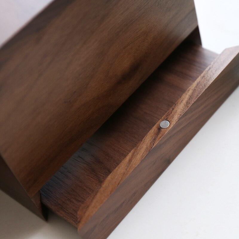 Walnut Fabric Table Cover Bathroom Desk For Bedroom