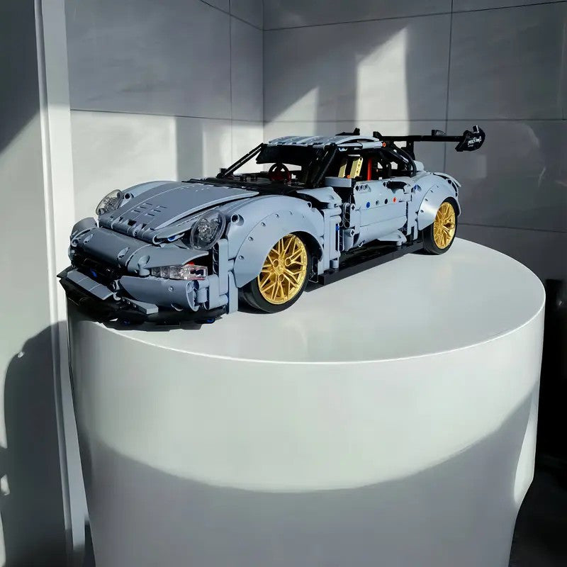 1:14 Scale Sports Car Building Blocks Set, Widebody Modified Super Car Model Kit, Collectible Technic Bricks for Adults Teens, Gift for Car Lovers