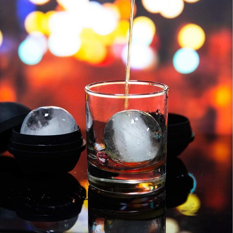 Ice Ball Molds Silicone Ice Ball Molds with Built-in funnel
