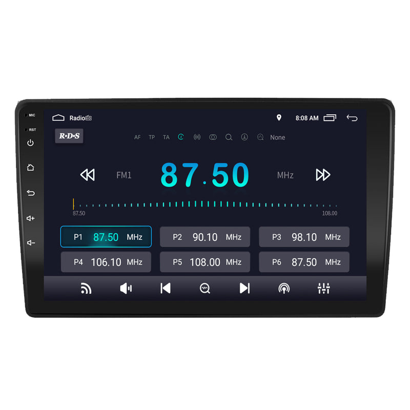 RoverOne Car Stereo Radio Bluetooth CarPlay GPS Navigation for Audi A4 II 2 B6 III 3 B7 2000 - 2009 S4 2002 - 2008 RS4 2005 - 2009