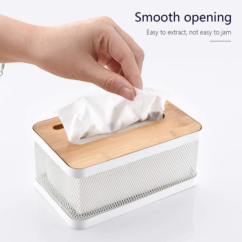 Modern Square Metal Towel Holder for Bathroom Countertops