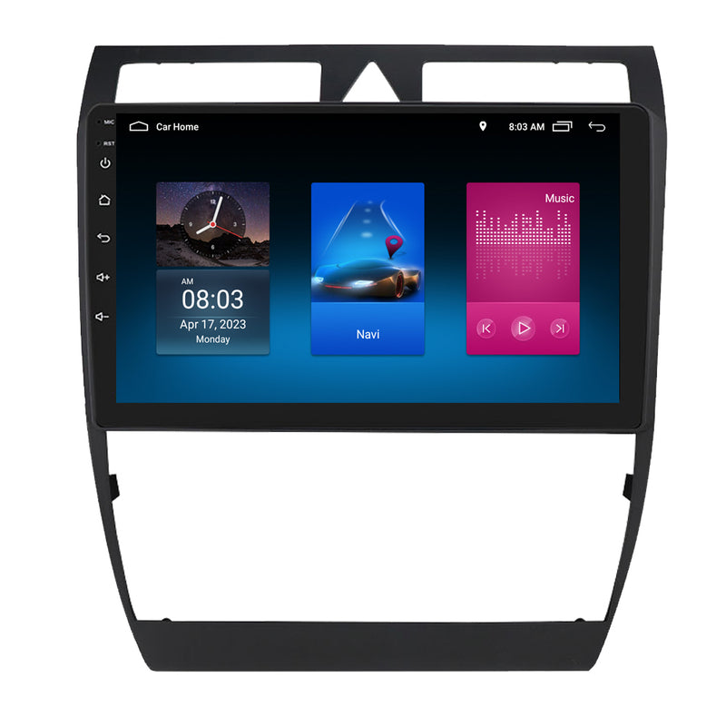 RoverOne Car Stereo Radio Bluetooth CarPlay GPS Navigation for Audi A6 C5 1997 - 2004 S6 2 1999 - 2004 RS6 1 2002 - 2006