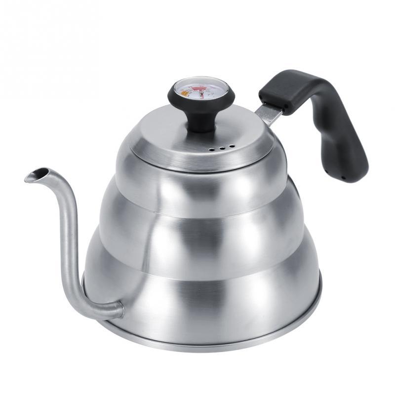 Stainless steel kettle coffee drip - 1.2L