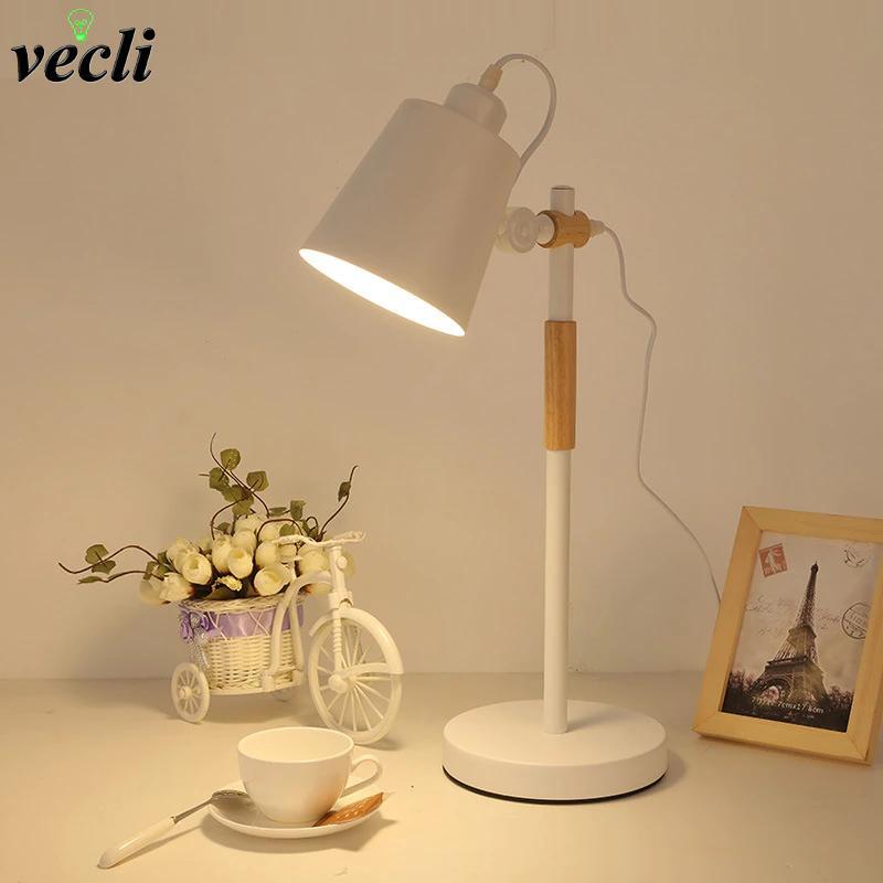 Modern LED Adjustable Desk Lamp for Reading Night Bedroom
