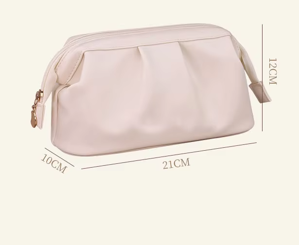 PU Womans Waterproof Multifunctional Storage Pouch Advanced Large Capacity Pouch Elegant Fashionable Hand Pouch