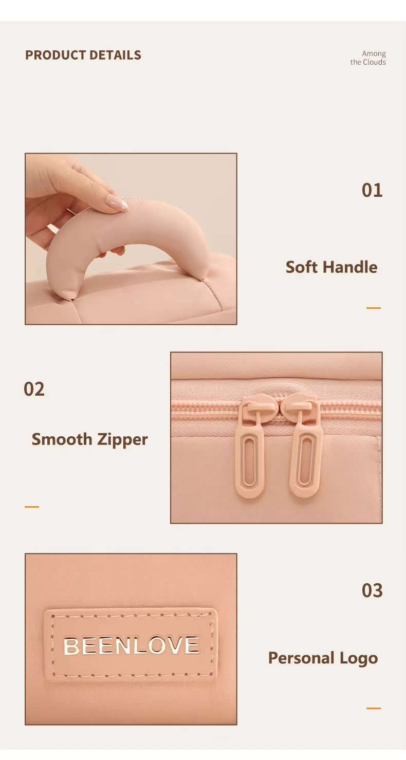New Design Lightweight Soft Cute Makeup Cosmetics Pouch